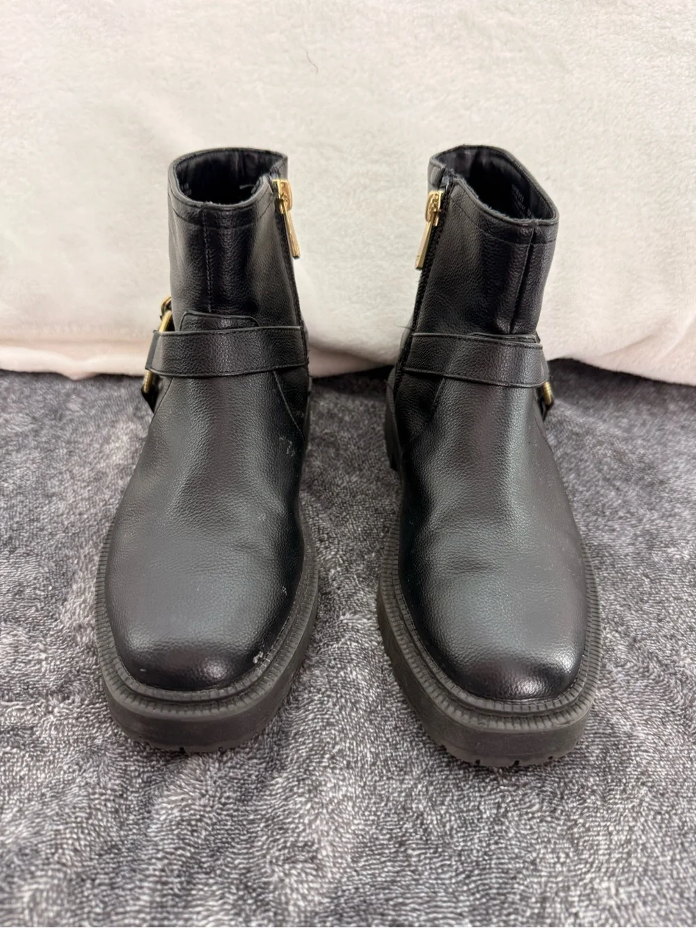 Sam Edelman girls Black Lucianna Marie Size 2 Combat